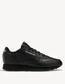 Reebok Classic Leather Shoes - Core Black/Pure Grey 5