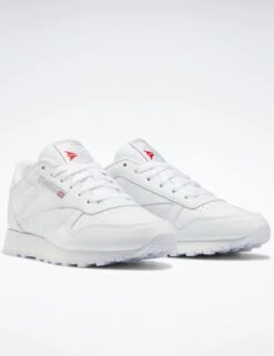 Reebok Classic Leather Shoes - Cloud White/Pure Grey 3 -Outlet Elevate Activewear Store reebok classic leather shoes white grey 100008496 4