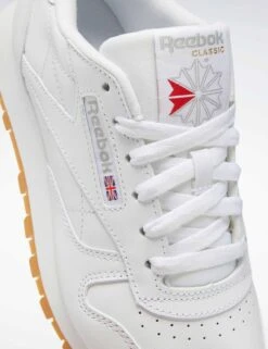 Classic Leather Shoes - Cloud White/Pure Grey 3/Reebok Rubber Gum-03 -Outlet Elevate Activewear Store reebok classic leather shoes white grey gum 100008495 3