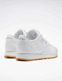 Classic Leather Shoes - Cloud White/Pure Grey 3/Reebok Rubber Gum-03 -Outlet Elevate Activewear Store reebok classic leather shoes white grey gum 100008495 4