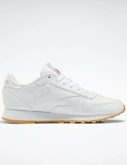 Classic Leather Shoes - Cloud White/Pure Grey 3/Reebok Rubber Gum-03 -Outlet Elevate Activewear Store reebok classic leather shoes white grey gum 100008495 8