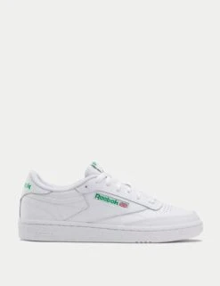 Reebok Club C 85 Shoes - Cloud White/Glen Green