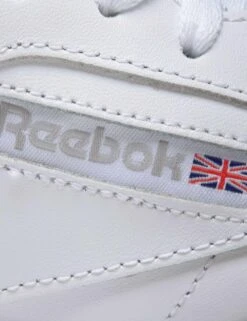 Reebok Club C 85 Shoes - White/Light Grey -Outlet Elevate Activewear Store reebok club c 85 shoes white grey 100000015 2