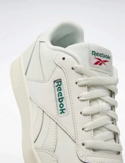 Reebok Court Advance Shoes - Chalk/Dark Green/Flash Red -Outlet Elevate Activewear Store reebok court advance shoes chalk green red 100010620 5