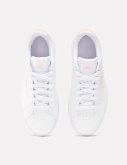 Reebok Court Clean Sneakers - Cloud White/Peach Glow/Blush -Outlet Elevate Activewear Store reebok court clean sneakers cloud white peach glow blush 100074378 5
