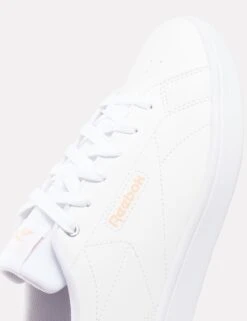 Reebok Court Clean Sneakers - Cloud White/Peach Glow/Blush -Outlet Elevate Activewear Store reebok court clean sneakers cloud white peach glow blush 100074378 6