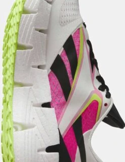 Reebok FloatZig 1 Shoes - Chalk/Black/Laser Pink -Outlet Elevate Activewear Store reebok floatzig 1 shoes chalk black pink 100206602 4