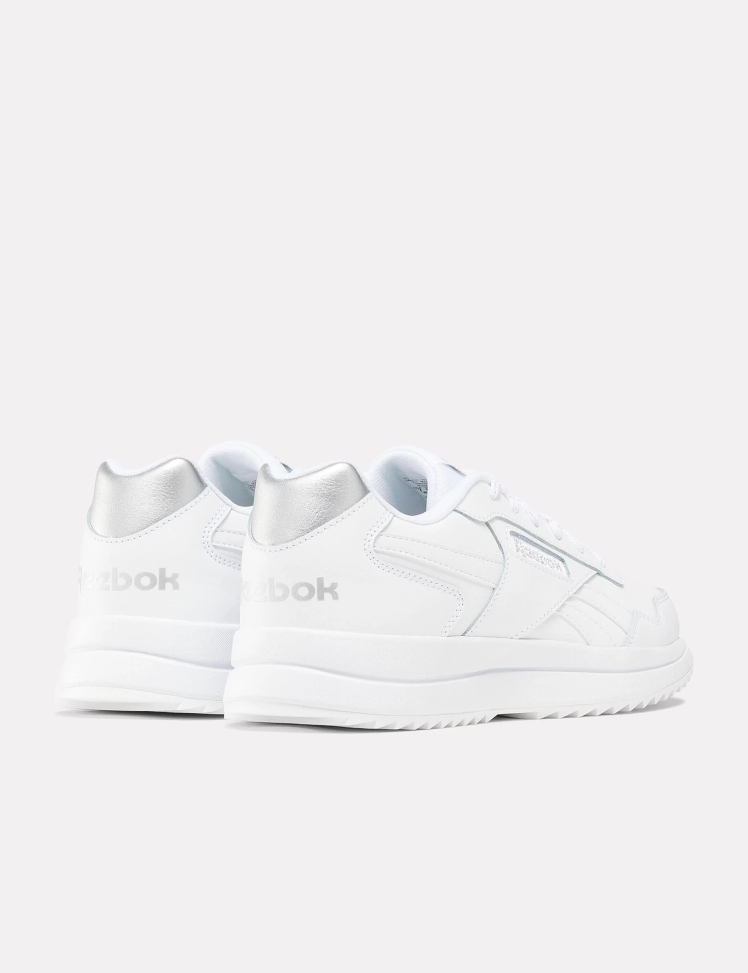 Reebok Glide SP Sneakers - White/Silver Metallic 2 Reebok Glide SP Sneakers - White/Silver Metallic - Image 2