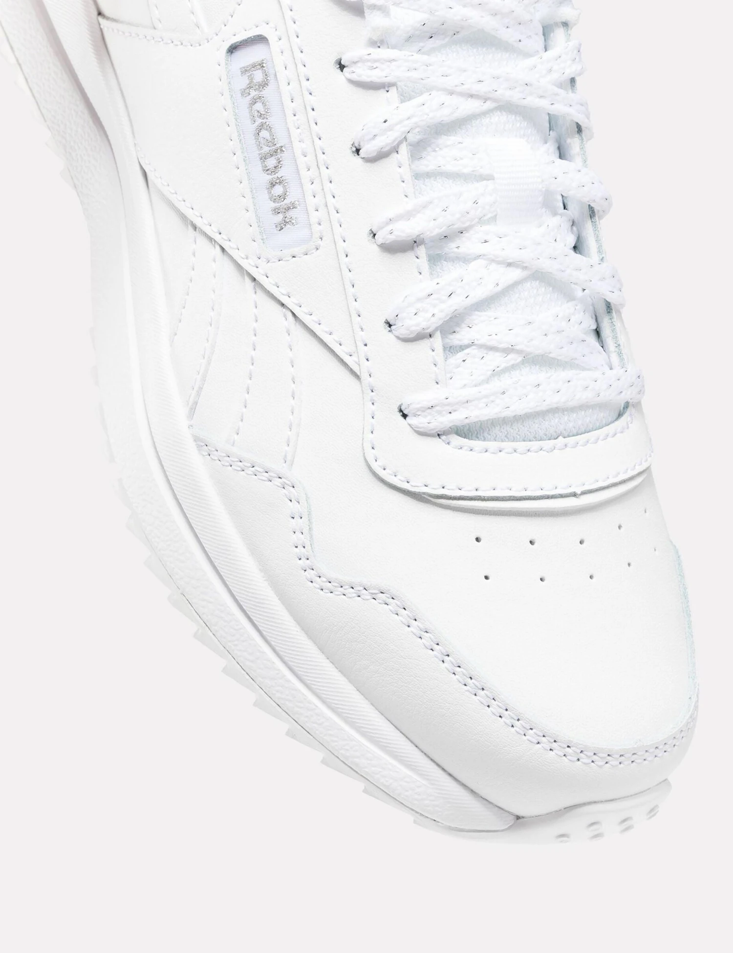 Reebok Glide SP Sneakers - White/Silver Metallic 3 Reebok Glide SP Sneakers - White/Silver Metallic - Image 3
