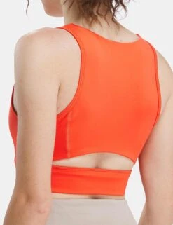Reebok ID Train High-Support Bra - Dynamic Red -Outlet Elevate Activewear Store reebok id train high support bra dynamic red 100076027 3
