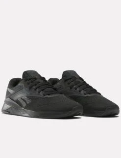 Reebok Nano X4 - Black/Pure Grey/Pewter -Outlet Elevate Activewear Store reebok nano x4 shoes black grey pewter 100074194 4