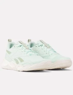 Reebok NFX Shoes - Aqua Dust/Vintage Green/Chalk -Outlet Elevate Activewear Store reebok nfx shoes aqua dust green chalk 100074121 2