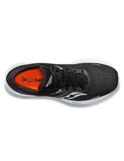Saucony Ride 16 - Black/White -Outlet Elevate Activewear Store saucony ride 16 black white S10830 05 4