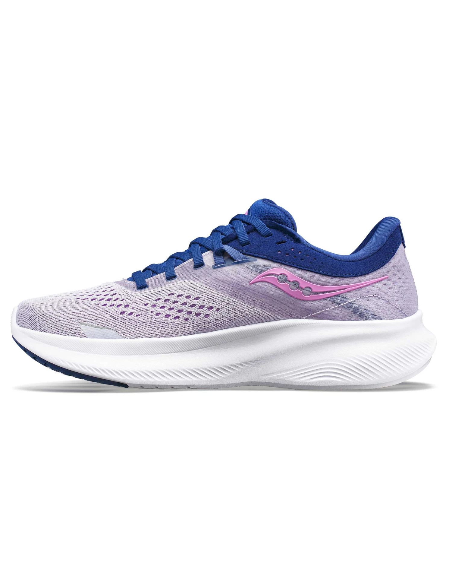 Saucony Ride 16 - Mauve/Indigo 3 Saucony Ride 16 - Mauve/Indigo - Image 3