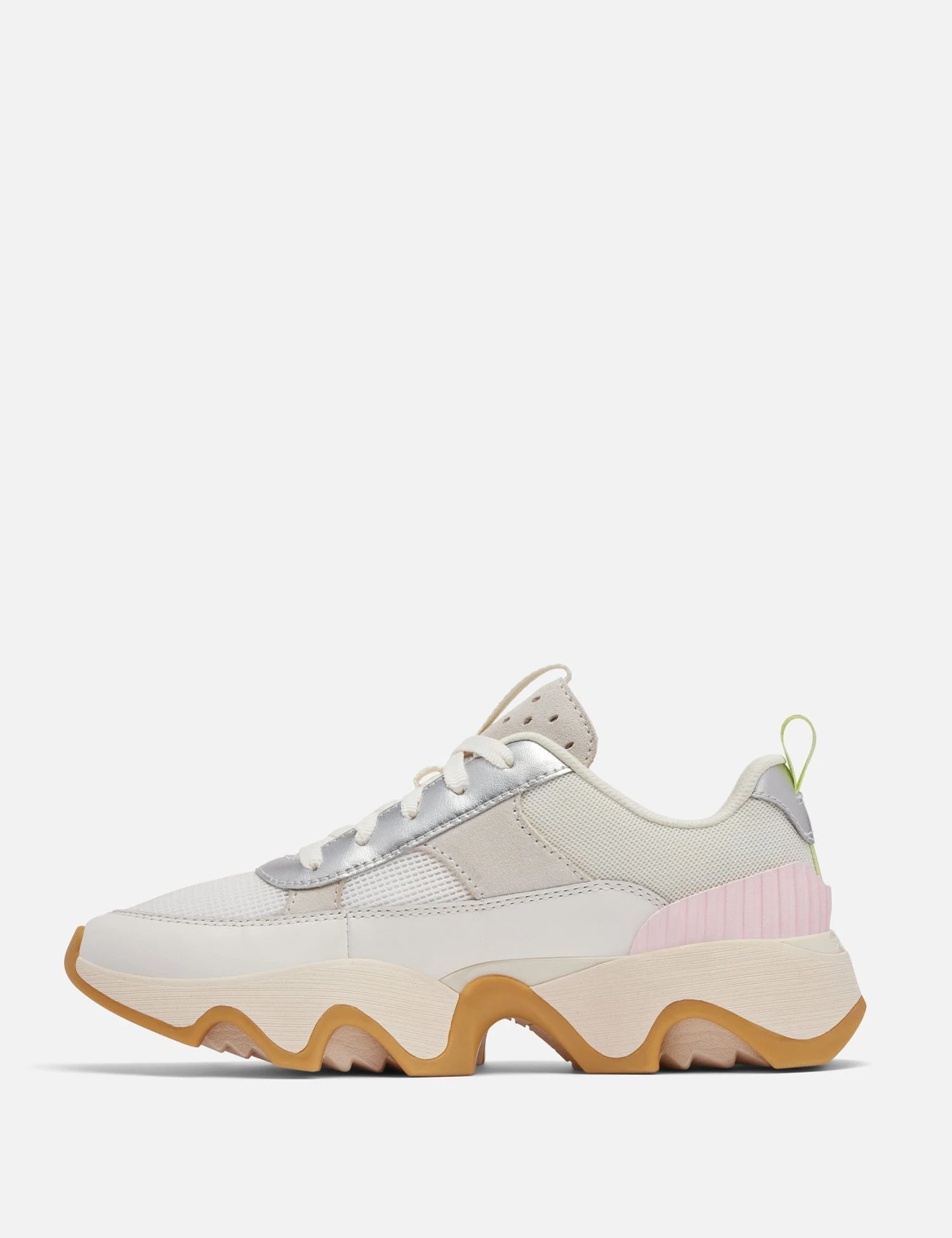 Sorel Kinetic Impact II Wonder Lace Sneaker - Sea Salt/Gum 2 Sorel Kinetic Impact II Wonder Lace Sneaker - Sea Salt/Gum - Image 2