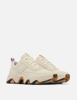 Sorel Kinetic Impact II Wonder Lace Sneaker - Honey White/Euphoric Lilac -Outlet Elevate Activewear Store sorel kinetic impact ii wonder lace sneaker white lilac 2070821 292 2