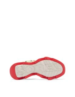 Sorel Kinetic Impact Y-Strap High Sandal - Honey White/Luminous Lime -Outlet Elevate Activewear Store sorel kinetic impact y strap high sandal honey white luminous lime 2030461 292 7