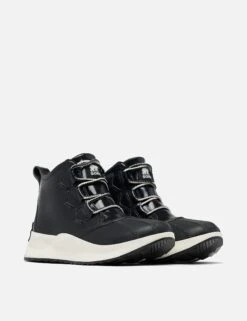 Sorel Out N About III Classic Waterproof Boot - Black/Sea Salt -Outlet Elevate Activewear Store sorel out n about iii classic waterproof boot black sea salt 1951331 011 2