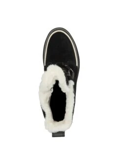 Sorel Torino II Parc Shearling Waterproof Winter Bootie - Black -Outlet Elevate Activewear Store sorel torino ii parc shearling waterproof winter bootie black 1886261 010 4