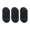 STANCE Icon No Show Sock 3 Pack - Black
