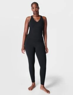 Sweaty Betty Super Soft Yoga Leggings - Black -Outlet Elevate Activewear Store super soft yoga leggings black sb6916 3