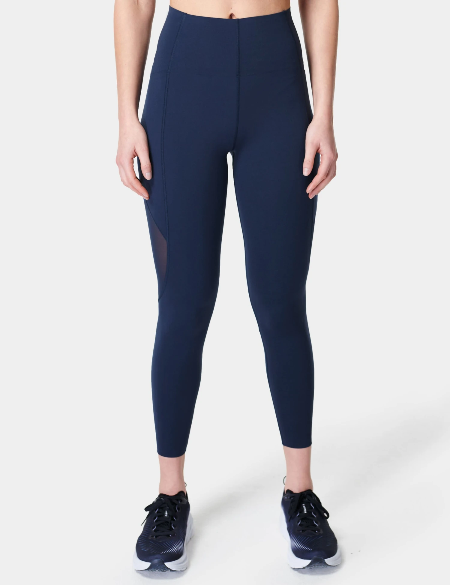 Sweaty Betty Aerial Power UltraSculpt High Waisted Leggings - Navy Blue 1 Sweaty Betty Aerial Power UltraSculpt High Waisted Leggings - Navy Blue