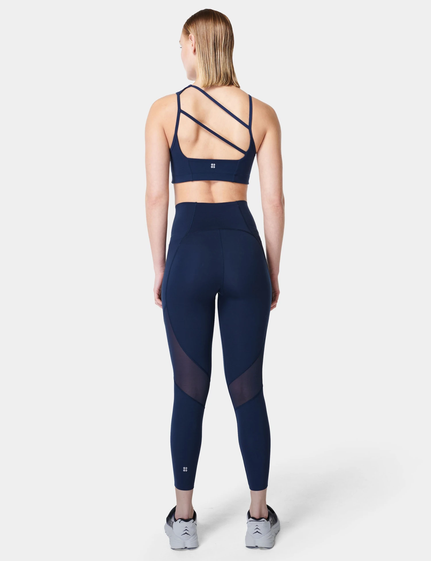 Sweaty Betty Aerial Power UltraSculpt High Waisted Leggings - Navy Blue 6 Sweaty Betty Aerial Power UltraSculpt High Waisted Leggings - Navy Blue - Image 6