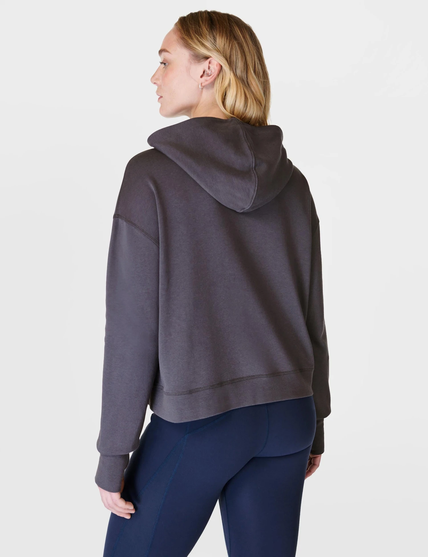 Sweaty Betty After Class Hoody - Urban Grey 2 Sweaty Betty After Class Hoody - Urban Grey - Image 2