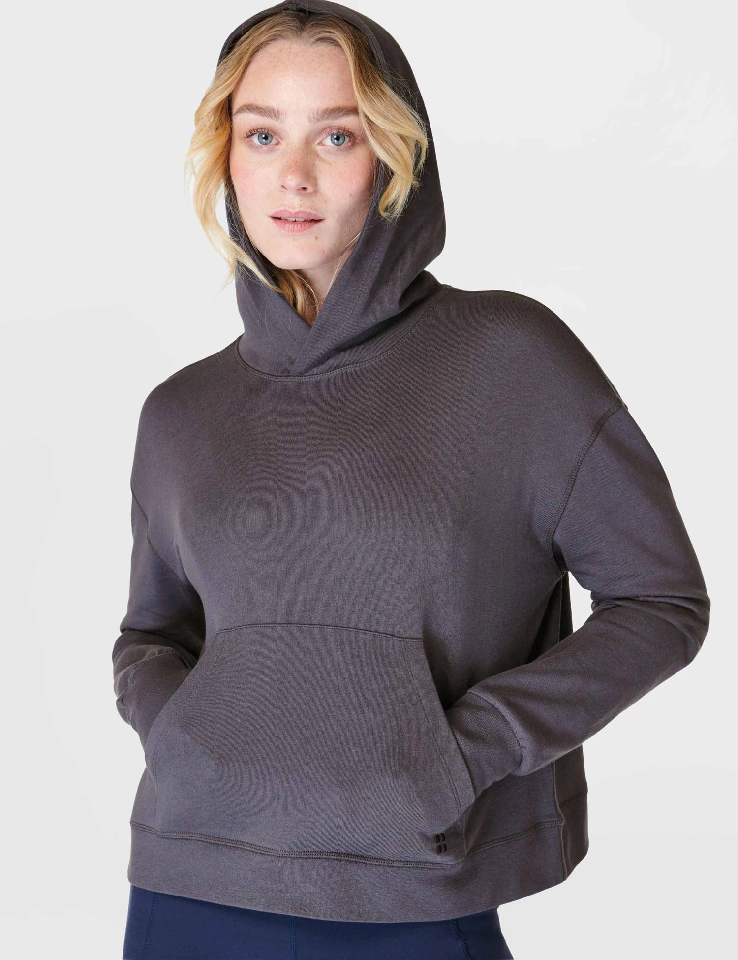 Sweaty Betty After Class Hoody - Urban Grey 3 Sweaty Betty After Class Hoody - Urban Grey - Image 3