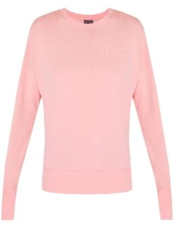 Sweaty Betty After Class Longline Sweatshirt - Soft Pink -Outlet Elevate Activewear Store sweaty betty after class longline sweatshirt soft pink sb8985 3