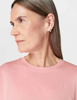 Sweaty Betty After Class Longline Sweatshirt - Soft Pink -Outlet Elevate Activewear Store sweaty betty after class longline sweatshirt soft pink sb8985 6