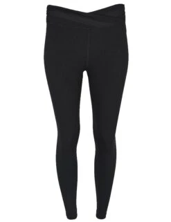 Sweaty Betty All Day Wrap Waist 7/8 Leggings - Black -Outlet Elevate Activewear Store sweaty betty all day wrap waist 7 8 leggings black sb8371 2