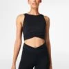 Sweaty Betty All Day Wrap Waist Tank - Black