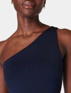 Sweaty Betty All Round Asymmetric Dress - Navy Blue -Outlet Elevate Activewear Store sweaty betty all round asymmetric dress navy blue sb9840 9