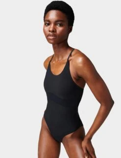 Sweaty Betty Aqua Xtra Life Performance Swimsuit - Black A -Outlet Elevate Activewear Store sweaty betty aqua xtra life performance swimsuit black a sb8258 4
