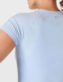 Sweaty Betty Athlete Seamless Gym T-Shirt - Breeze Blue 13 Sweaty Betty Athlete Seamless Gym T-Shirt - Breeze Blue -Outlet Elevate Activewear Store sweaty betty athlete seamless gym t shirt breeze blue sb6546 7