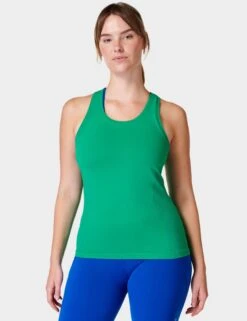 Sweaty Betty Athlete Seamless Gym Vest - Electro Green
