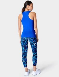 Sweaty Betty Athlete Seamless Gym Vest - Lightning Blue 7 Sweaty Betty Athlete Seamless Gym Vest - Lightning Blue -Outlet Elevate Activewear Store sweaty betty athlete seamless gym vest lightning blue sb6545 2