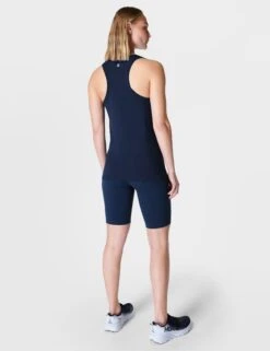 Sweaty Betty Athlete Seamless Gym Vest - Navy Blue 10 Sweaty Betty Athlete Seamless Gym Vest - Navy Blue -Outlet Elevate Activewear Store sweaty betty athlete seamless gym vest navy blue sb6545 2