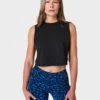 Sweaty Betty Breathe Easy Crop Muscle Vest - Black