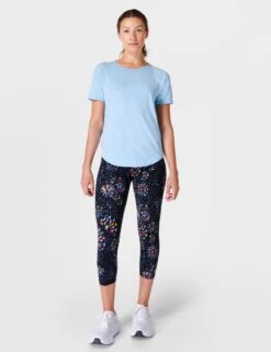 Sweaty Betty Breathe Easy Running T-Shirt - Filter Blue -Outlet Elevate Activewear Store sweaty betty breathe easy running t shirt filter blue sb9121 6