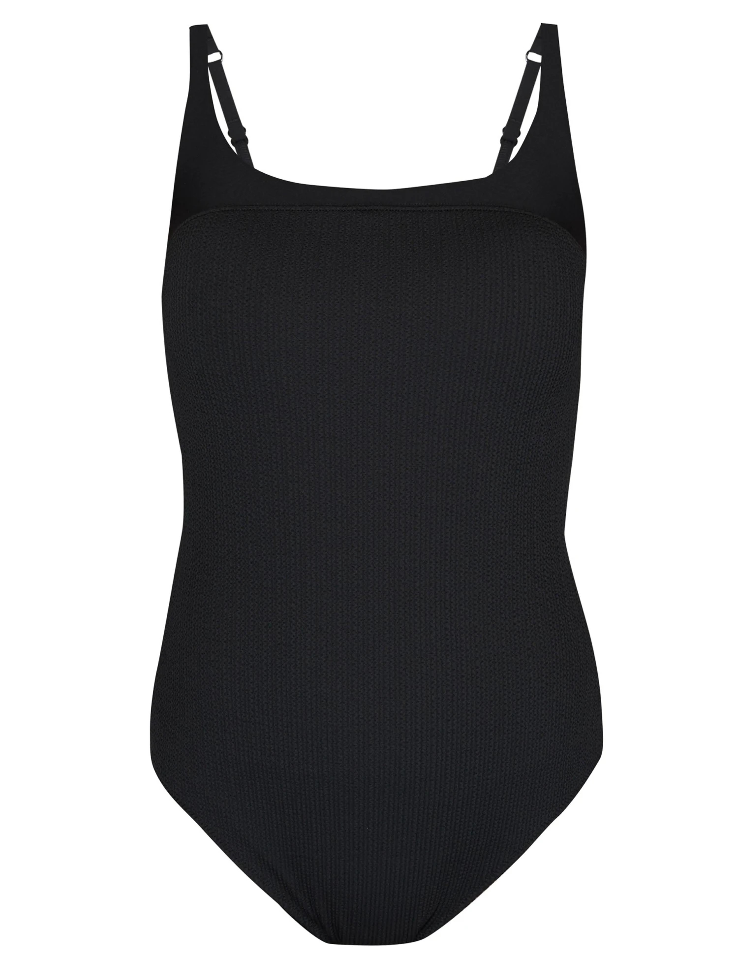 Sweaty Betty Capri Crinkled Scoop Neck Swimsuit - Black 6 Sweaty Betty Capri Crinkled Scoop Neck Swimsuit - Black - Image 6