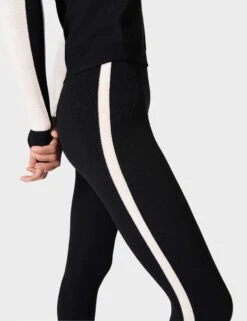 Sweaty Betty Colour Block Merino Base Layer Legging - Black -Outlet Elevate Activewear Store sweaty betty colour block merino base layer legging black sb9508 6