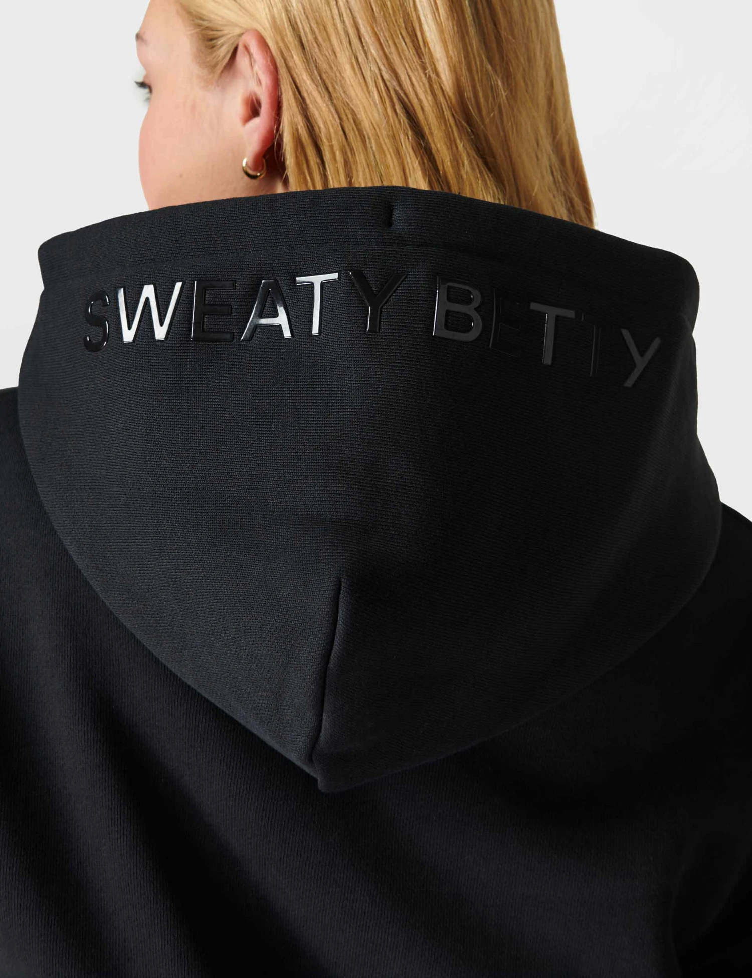 Sweaty Betty Elevated Studio Hoody - Black 2 Sweaty Betty Elevated Studio Hoody - Black - Image 2