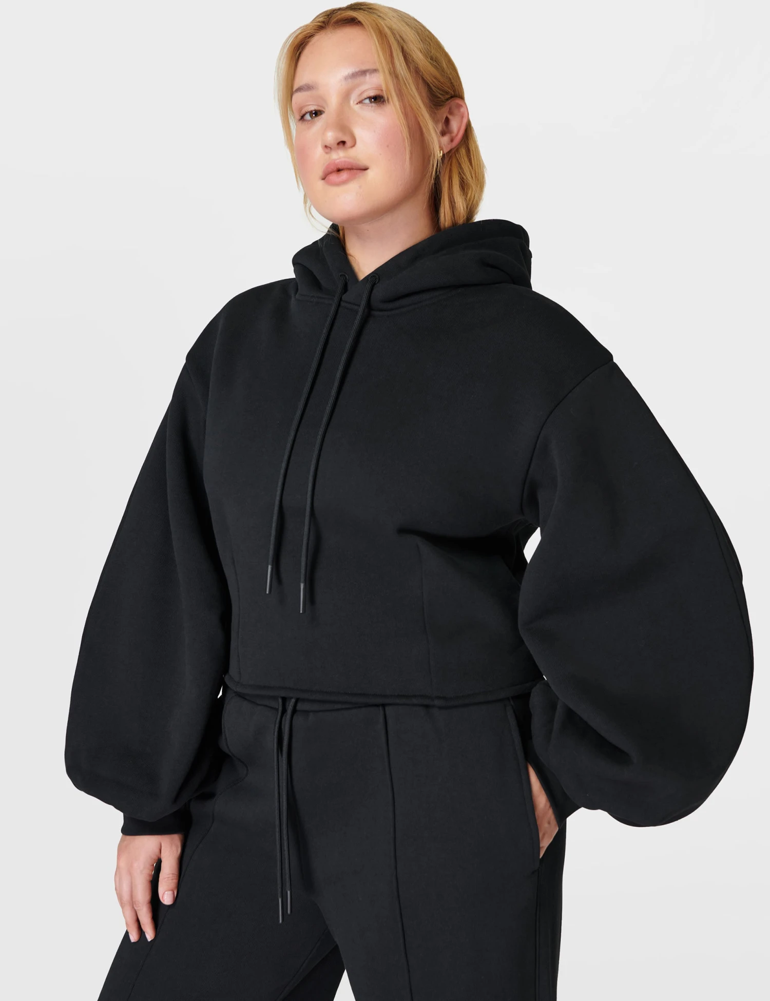 Sweaty Betty Elevated Studio Hoody - Black 3 Sweaty Betty Elevated Studio Hoody - Black - Image 3
