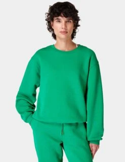 Sweaty Betty Elevated Sweatshirt - Vivid Green