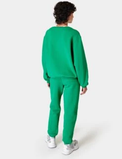 Sweaty Betty Elevated Sweatshirt - Vivid Green -Outlet Elevate Activewear Store sweaty betty elevated sweatshirt vivid green sb9170 2