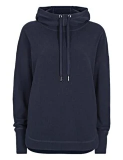 Sweaty Betty Escape Italian Fleece Hoody - Navy Blue -Outlet Elevate Activewear Store sweaty betty escape italian fleece hoody navy blue sb6426 2