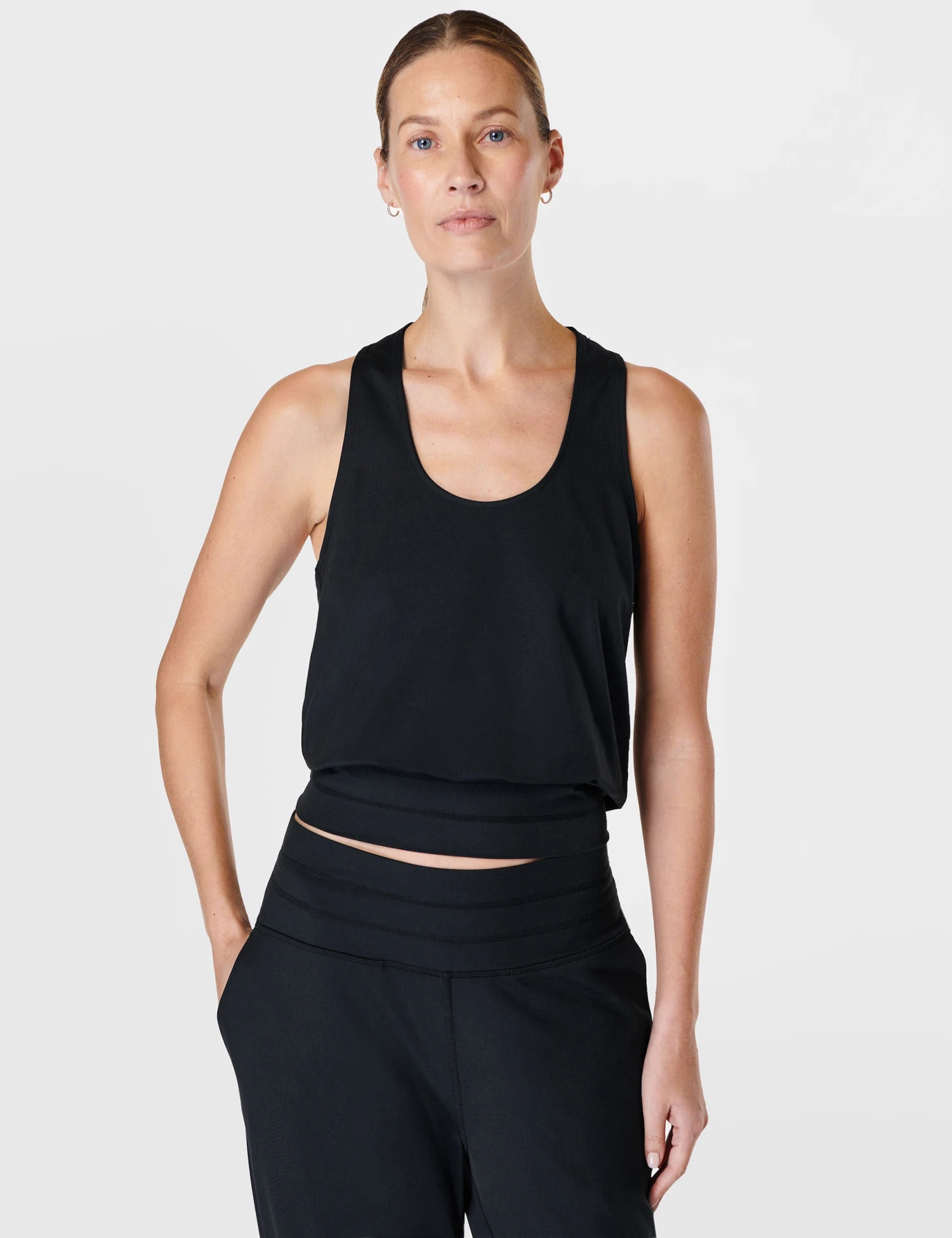Sweaty Betty Gaia Yoga Vest - Black 1 Sweaty Betty Gaia Yoga Vest - Black