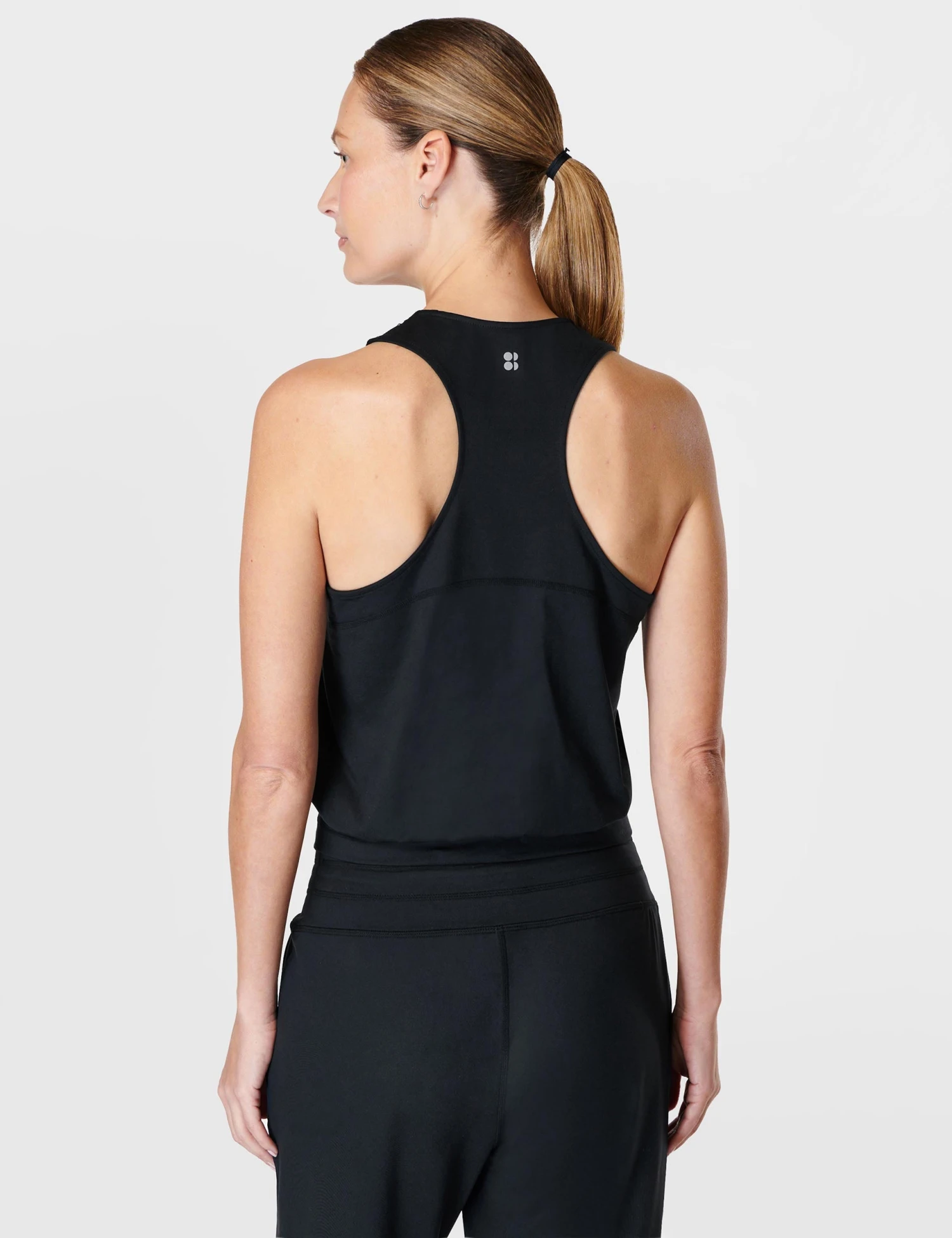 Sweaty Betty Gaia Yoga Vest - Black 2 Sweaty Betty Gaia Yoga Vest - Black - Image 2